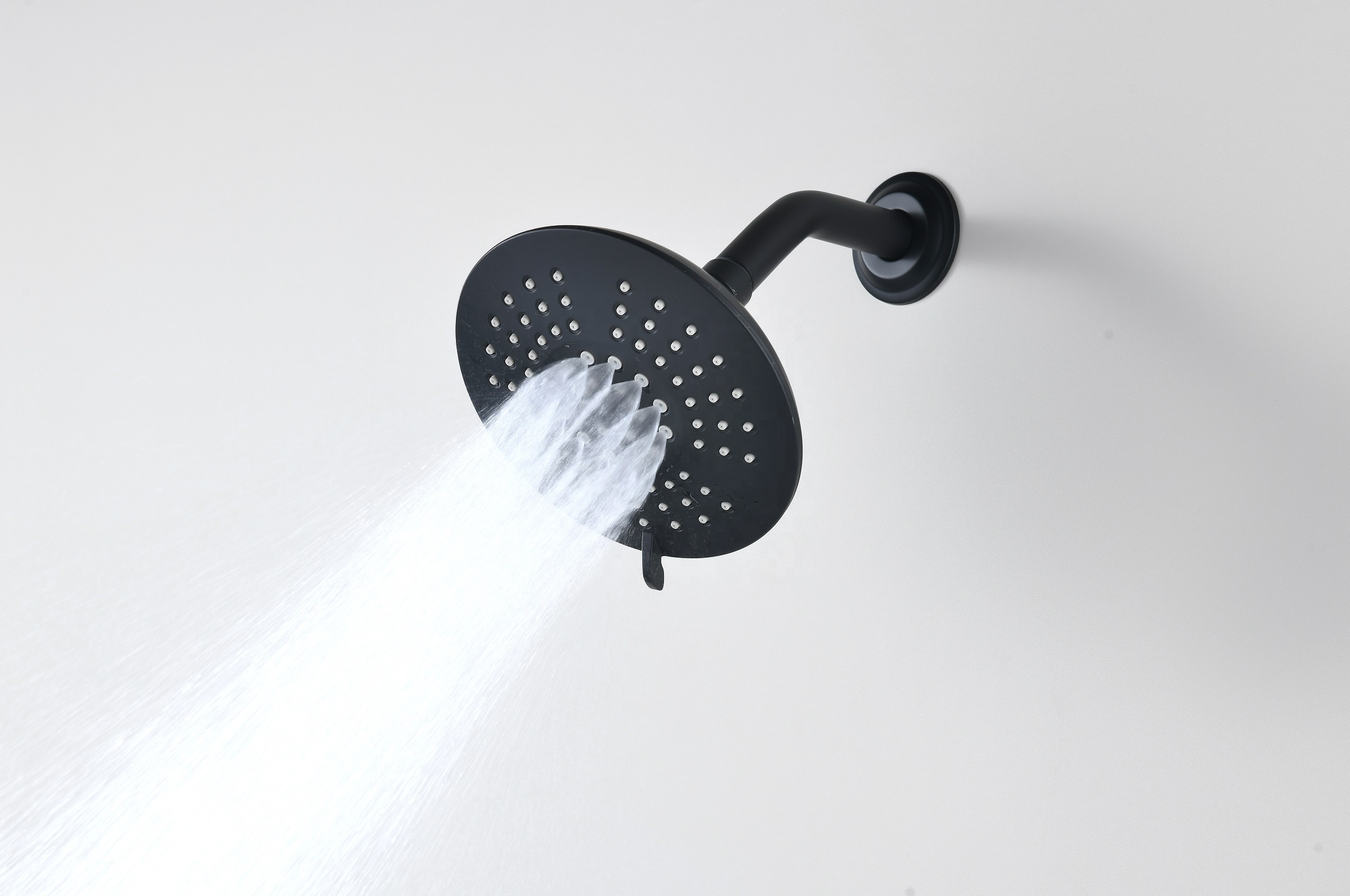 Grifo de ducha de calidad superior, cabezal de ducha negro y juego de grifo para bañera