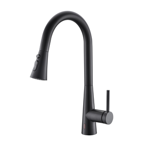 Grifo de cocina negro Grifo de cocina sin contacto