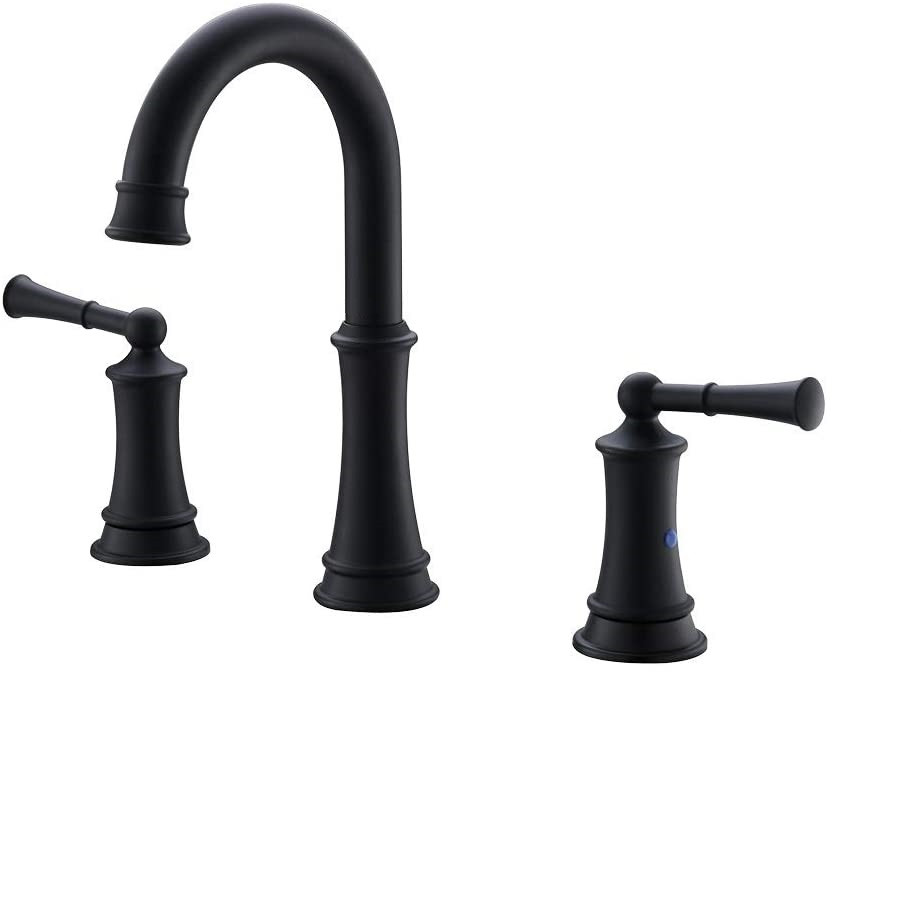 American Classic Water Mixer Faucets Three Hole Dural Handles Tap Grifo de baño Grifo de lavabo