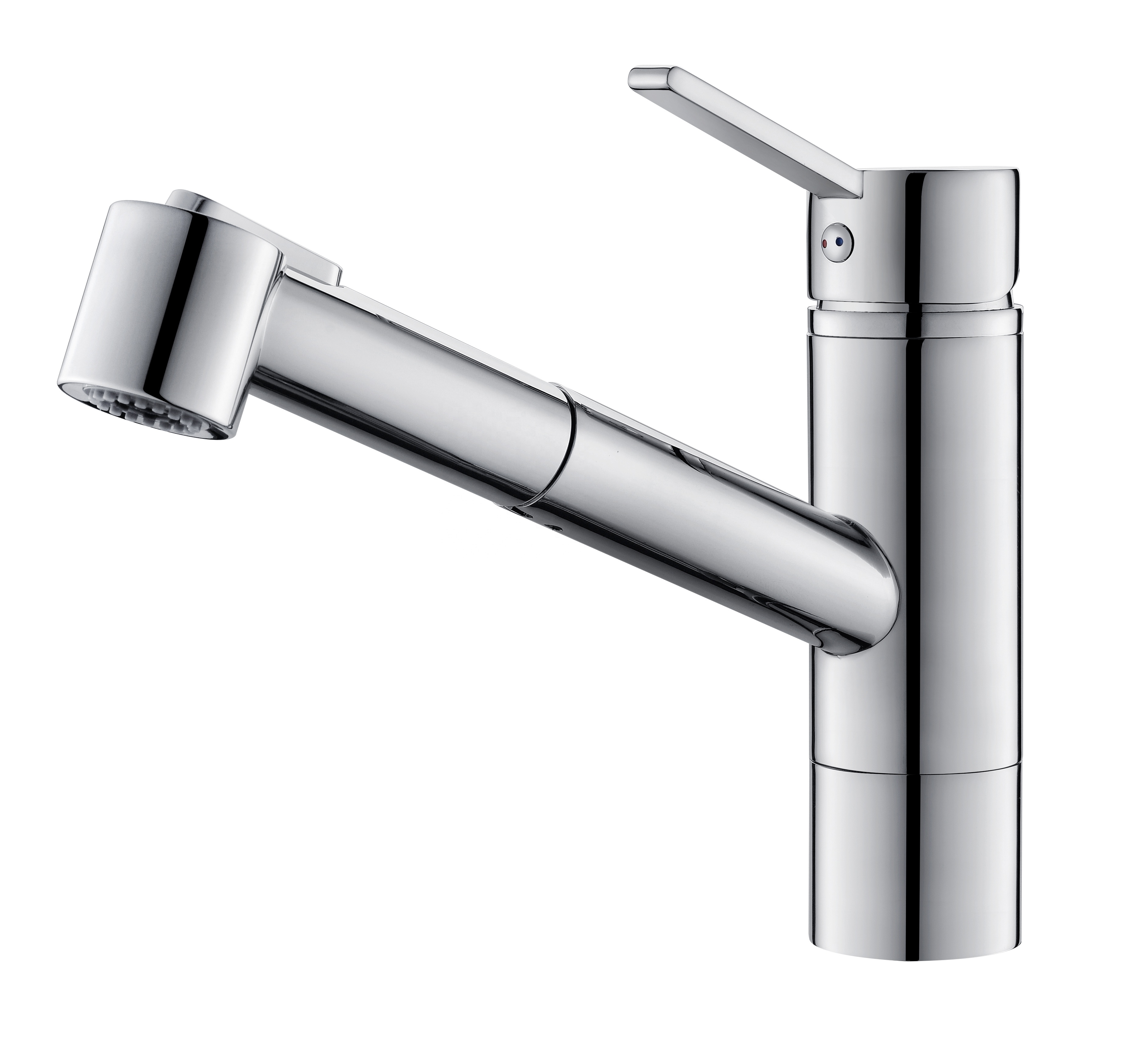Grifo de cocina extraíble de acero inoxidable 120 giratorio Grifo de cocina extraíble Oull-Out