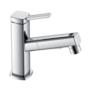 Grifo de baño con fuente de agua extraíble para cepillo de dientes Grifo de baño cromado
