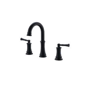 American Classic Water Mixer Faucets Three Hole Dural Handles Tap Grifo de baño Grifo de lavabo