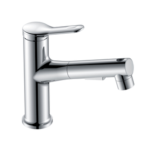 Grifo de baño con rociador extraíble Grifo de baño cromado